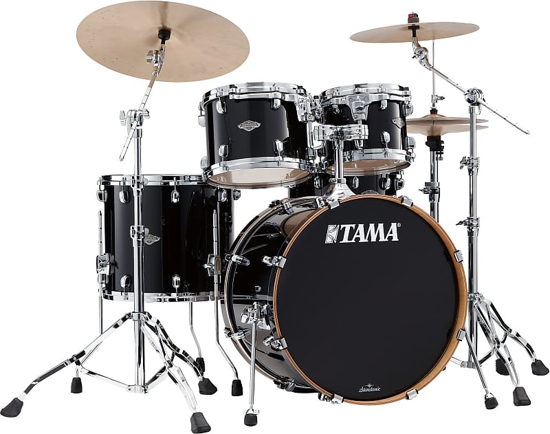 Tama Starclassic Performer MBS42S 4-piece Shell Pack - Piano Black image 1