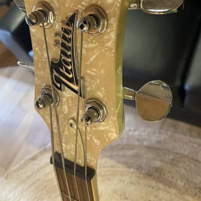Italia Maranello 4 string bass 2017 - Red Sparkle image 7