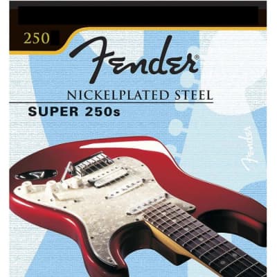 FENDER 250LR Super 250s Light Regular 009-046 Saiten für E-Gitarre. Nickel Plated Steel. for sale