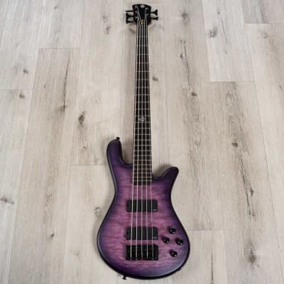 Spector NS Pulse II 5 5-String Bass, Macassar Ebony Fretboard, Ultra Violet image 3