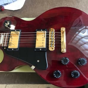 Gibson Left Handed Les Paul Studio Wine Red W/ Gold Hardware | Reverb