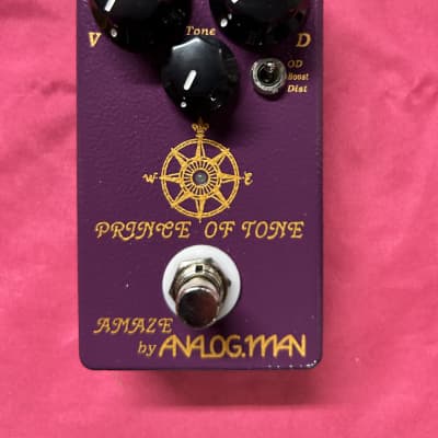 Analogman Prince of Tone Overdrive Pedal | Reverb