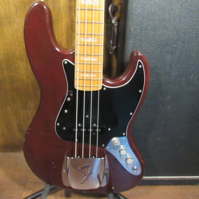 1978 Made in USA Fender Jazz Bass Guitar With Original Case image 1