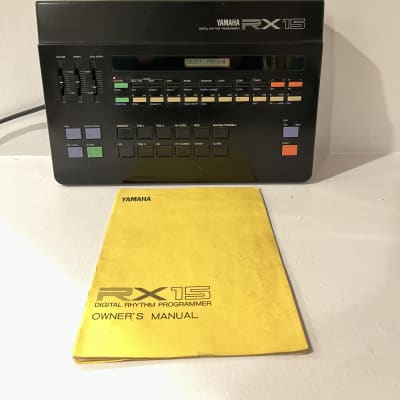 Yamaha RX15 Digital Rhythm Programmer 1980s - Black