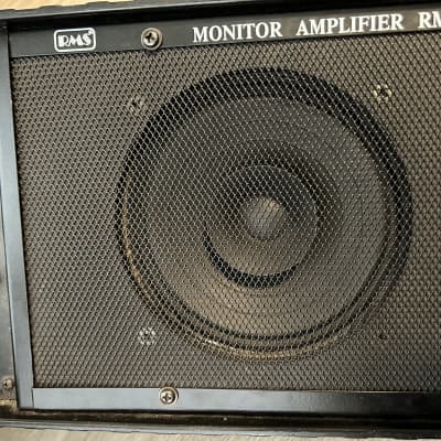 RMS Monitor Amplifier RMA-15 Line Powered Stage Audio Equipment Amp/ Wall Mount  2010 - Black image 6