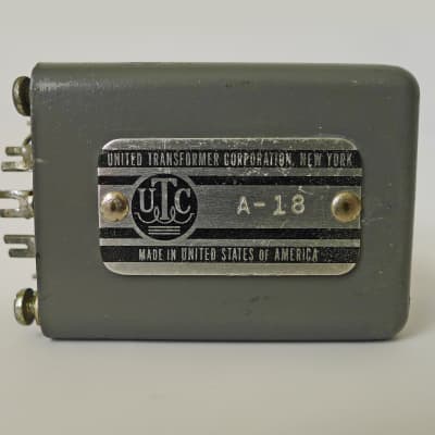 Vintage UTC A 18 Transformer Input for Universal Audio 176 Tube