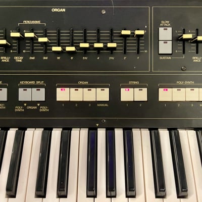 Yamaha SK-20 Symphonic Ensemble Synthesizer 1979 - 1980 - Black image 2
