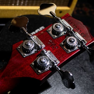 Gibson SG Reissue Bass 2005 - Heritage Cherry image 13
