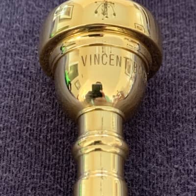 Vincent Bach CORP. 3C 1980s Gold-plated! Almost PERFECT! image 2