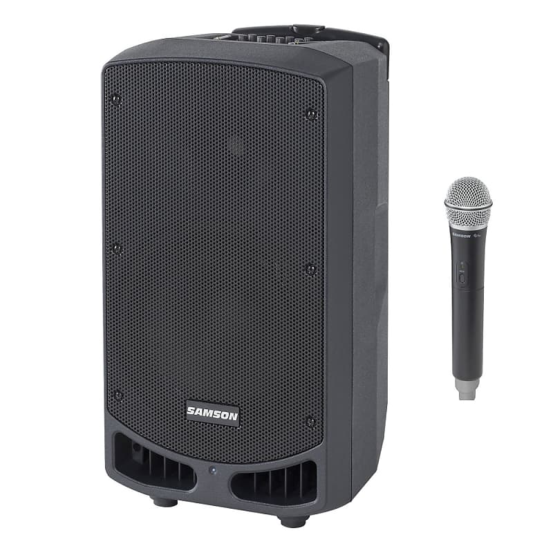 Samson Expedition XP310w-D 300-Watt Portable PA System with Wireless Microphone (D-Band: 542-566 MHz) image 1
