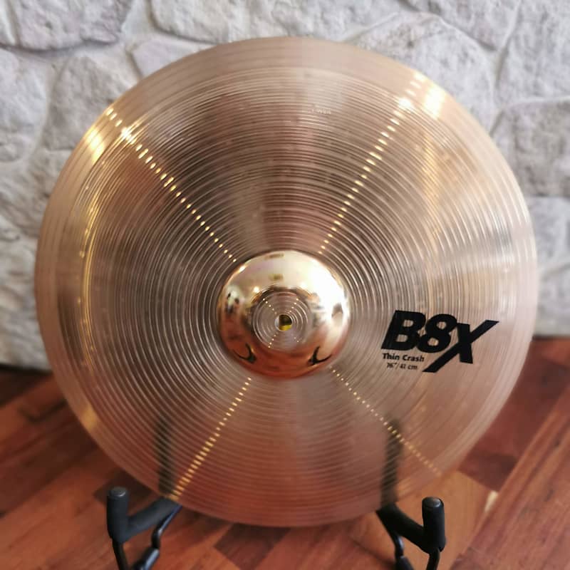 Sabian b8x 16 online thin crash