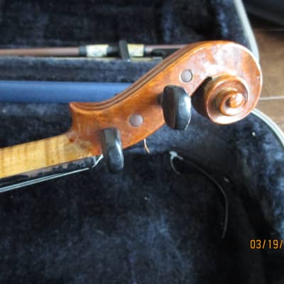 Ensemble Brand  7/8 size Violin. with case and bow image 8