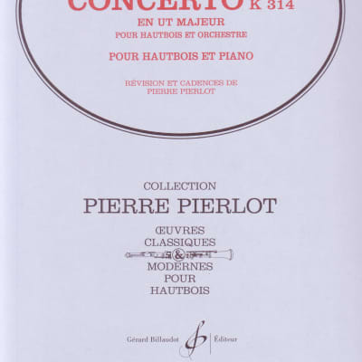 Mozart - Concerto K314 in C major for oboe and piano + humor drawing print image 1