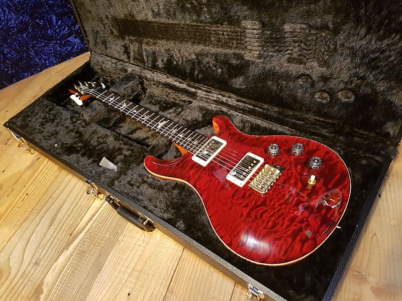 2016 PRS Wood Library DGT Paul Reed Smith Carved Quilted Maple Red image 1
