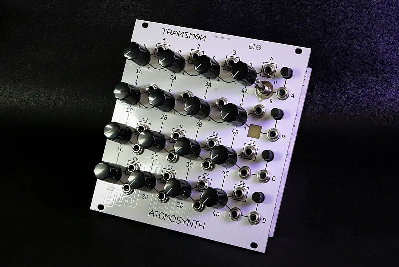 AtomoSynth TRANSMON, octaVCA Matrix mixer, eurorack Reverb UK