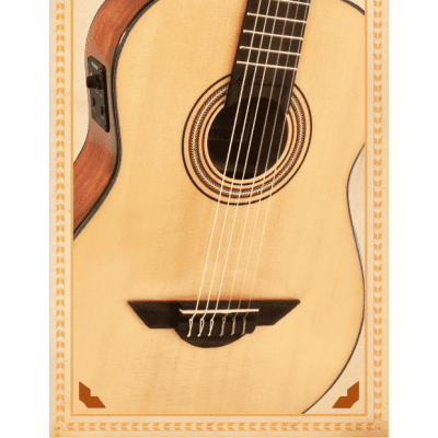H Jimenez LG3E El Maestro (The Master) Electric Nylon String Guitar & GigBag | NEW Authorized Dealer image 3
