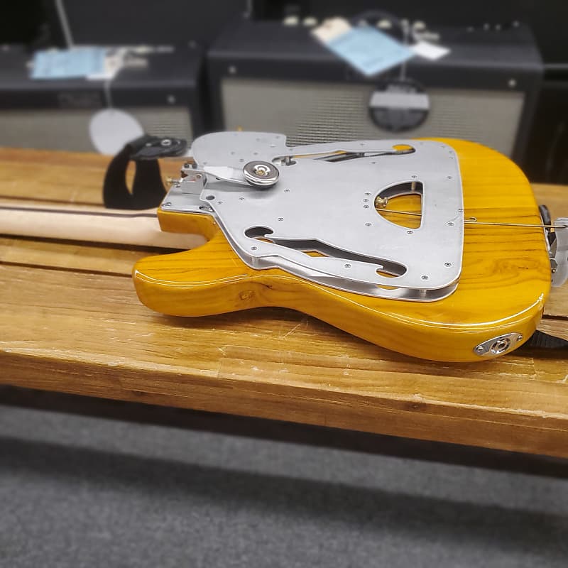 Pullstring B And G  string Bender Tele style in Natural with a Birdseye maple neck. image 1