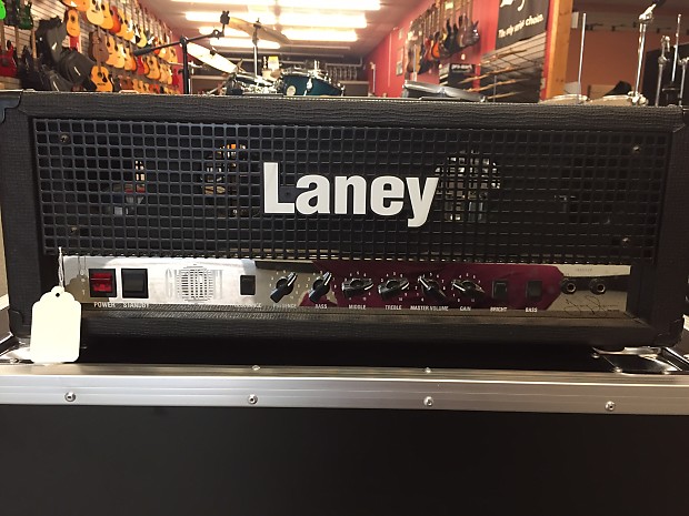 Laney GH100TI Single-Channel 100-Watt Tony Iommi Signature Tube Guitar Amp Head image 1