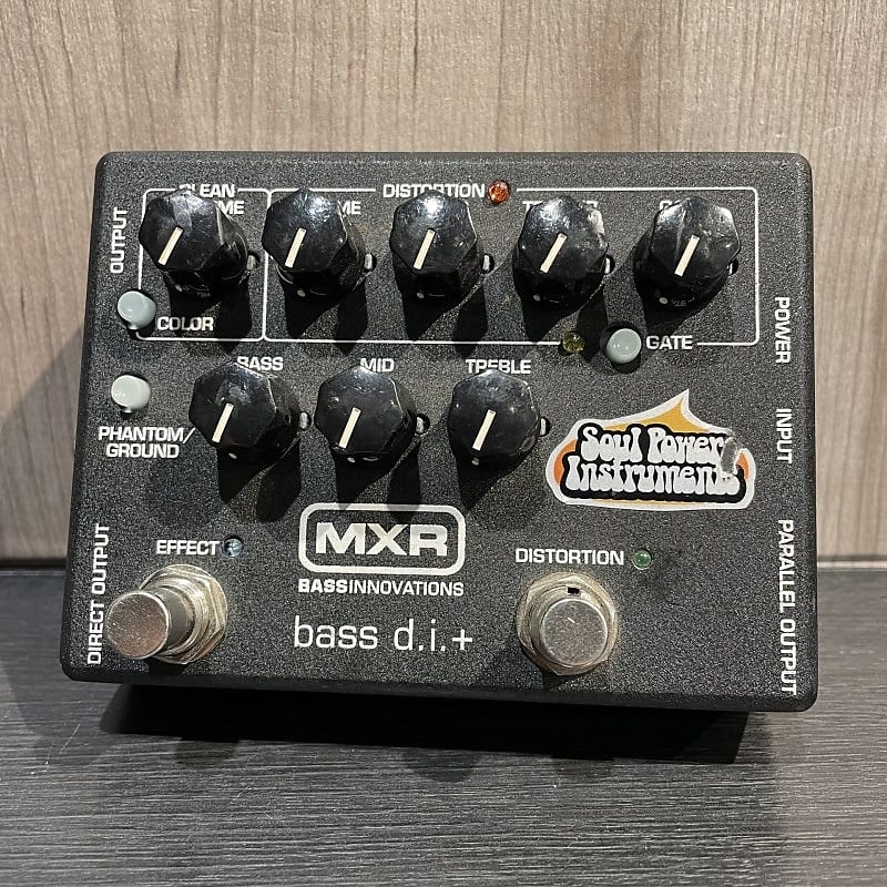 MXR [USED] M80 bass d.i. + Soul Power Instruments Mod.