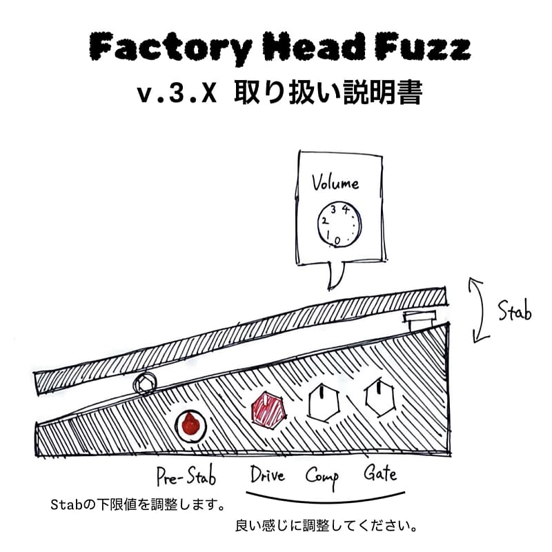 ギター 1x telescope Factory Head Fuzz 1x telescope 