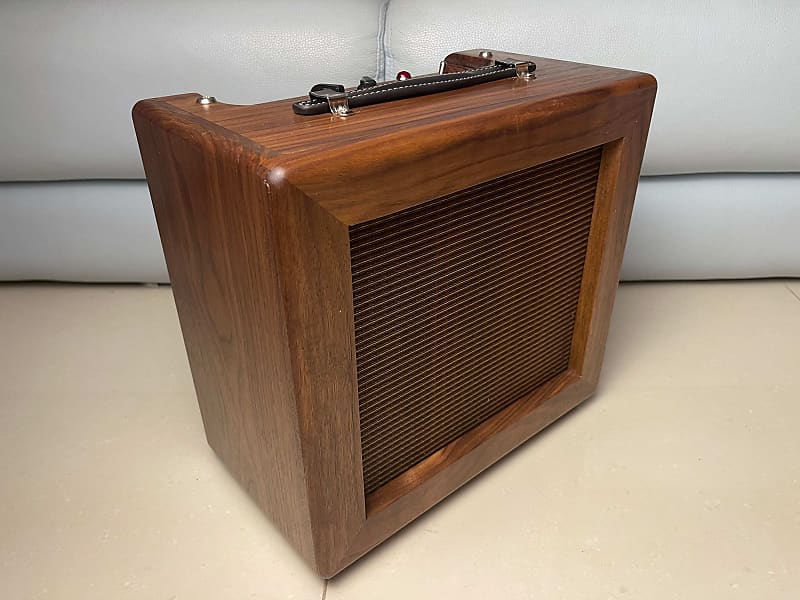 LeTone 5F2a / 5F1 Champ Handwired 5 Watt 1x8' Combo Amplifier with walnut cabinet image 1