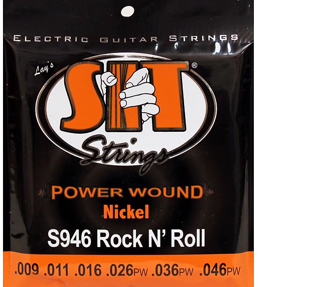 SIT S946 Power Wound Nickel Electric Guitar Strings - Rock 'n' Roll (9-46) image 1
