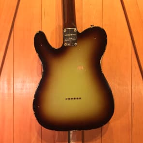 Fender Custom Shop 50's Thinline Tele Relic w/ All Rosewood Neck DSN Sonic Burst image 8
