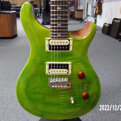 PRS SE Custom 24-08 Electric Guitar - Eriza Verde image 3