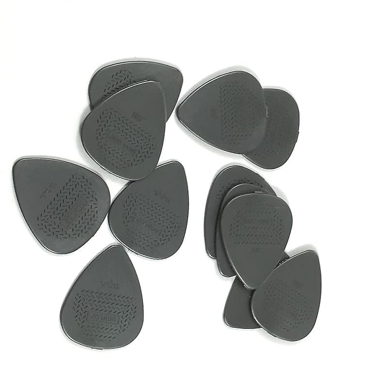 Dunlop Guitar Picks  Nylon Max-Grip  12 Pack  .88mm  Medium image 1