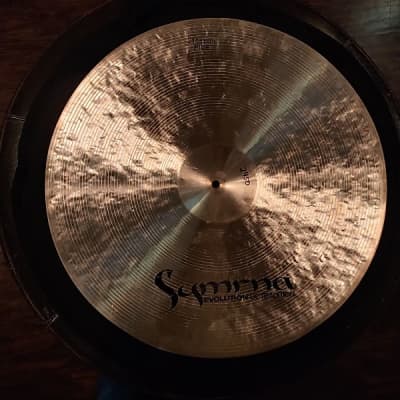 Symrna Turkish Cymbals Set 15" Hats, 21" Ride, 17" and 19" Crash + Bag image 9
