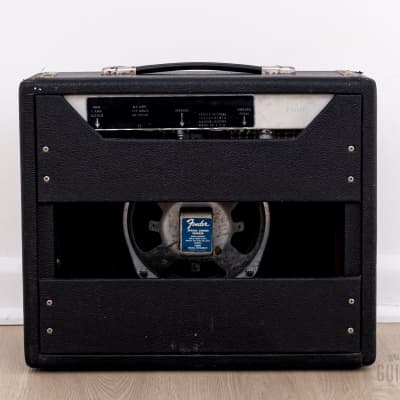 1968 Fender Vibro Champ Drip Edge Vintage Class A Tube Amp, Near Mint w/ Black Panel Circuit image 8