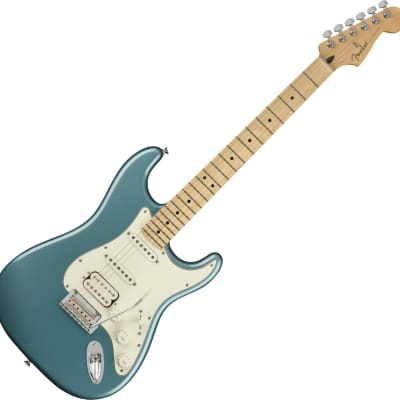 Fender Player Stratocaster HSS Electric Guitar, Maple Fretboard, Tidepool image 2