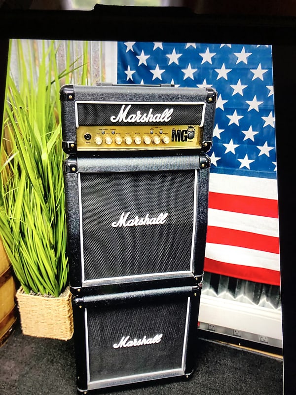 Marshall Mini Stack MG15 HFX Black Reverb