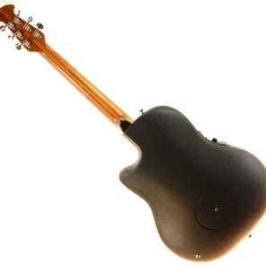 Ovation Standard Elite 6868 AX-5 Super-Shallow Acoustic Electric Guitar - Black image 7