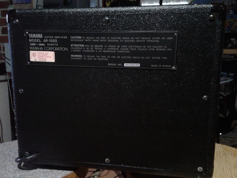 Yamaha AR-1500 Small Combo Amp Black | Reverb