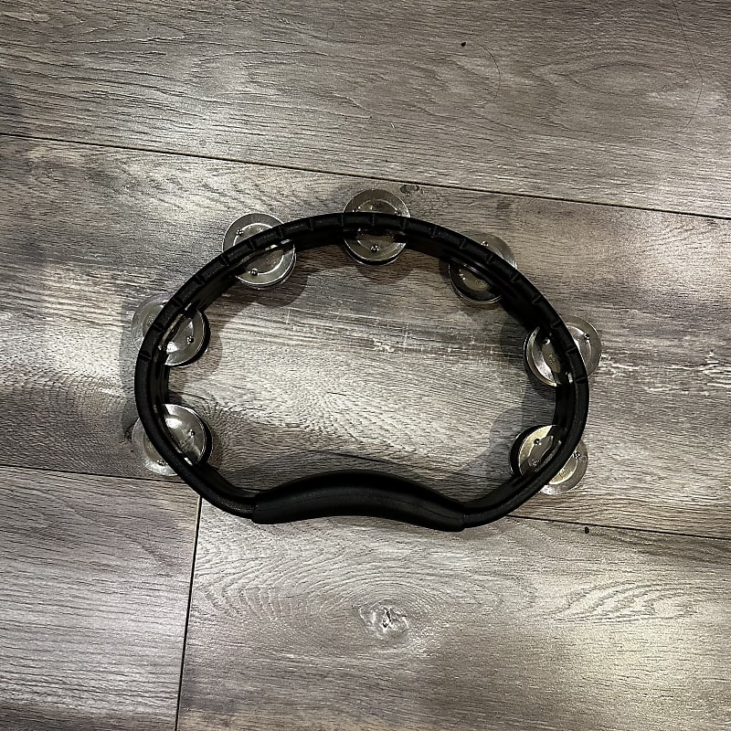Meinl Hand Tambourine Black Steel Reverb