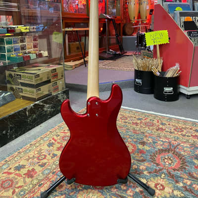 Aria 40th Anniversary Ventures Bass Candy Apple Red image 8