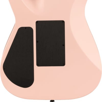 Jackson American Series Virtuoso Electric Guitar, Satin Shell Pink w/ Case image 3