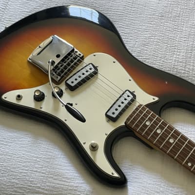1970's Lyle 1802T Sunburst Electric Guitar Like Epiphone ET-270 Cobain MIJ Matsumoku Japan image 5