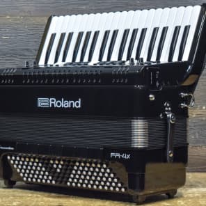 Roland FR-4X V-Accordion 120-Bass 37-Key Black Digital Piano Accordion - #Z9H0723 image 2
