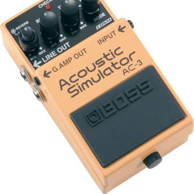 New Boss AC-3 Acoustic Simulator Guitar Effects Pedal image 2