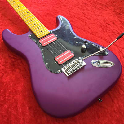 Martyn Scott Instruments Custom Built Partscaster Guitar in Matt Purple image 10