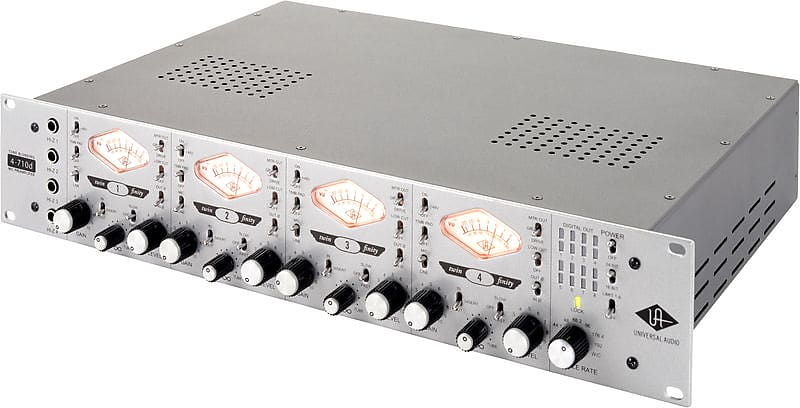 Universal Audio 4-710d Four-Channel Mic Preamp image 1