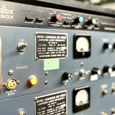 Northern Radio AM 5185/G 1969 - Tube compressor limiter expander microphone preamplifier preamp RCAF image 4