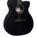 USED Martin OMC-X1E Guitar - Jett Black (783)