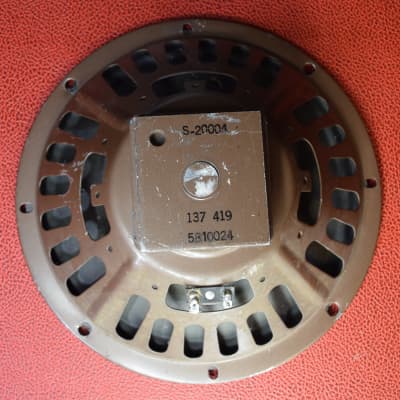 CTS 10" Square Back Speaker - Brown NEEDS REPAIR for sale