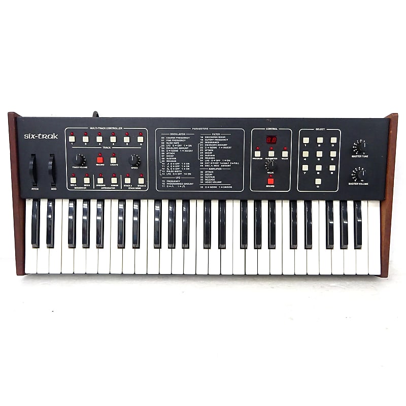 Sequential Six-Trak 49-Key 6-Voice Polyphonic Synthesizer image 1