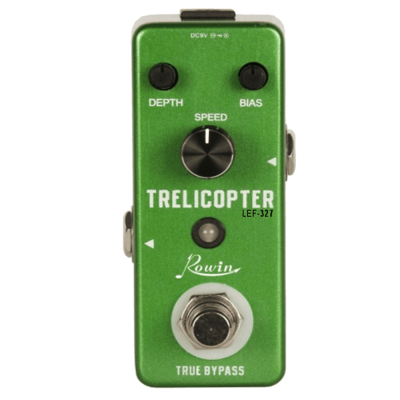 Rowin LEF-327 TRELICOPTER Optical Tremolo Huge Range of speeds and depths True Bypass image 1