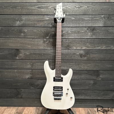 Schecter C-6 FR Deluxe Electric Guitar White image 12