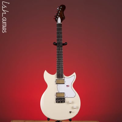 Harmony Standard Rebel Electric Guitar Pearl White image 2